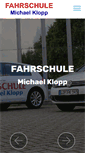 Mobile Screenshot of fahrschule-klopp.de
